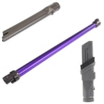 Purple Wand Extension Tube Rod & Tools For Dyson DC58 Cordless Vacuum Cleaners