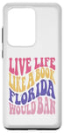 Galaxy S20 Ultra Live Life Like Book Florida World Ban Funny Quote Book Lover Case