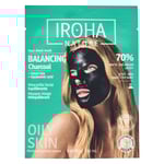 Iroha Nature Balancing Charcoal Face Sheet Mask 20 ml