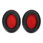 Coussinets d'oreille de remplacement en cuir prot&eacute;in&eacute; pour casque 1MORE SonoFlow, noir