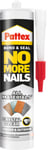 Pattex No More Nails Crystal monteringslim 290 ml