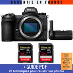 Nikon Z7 II + Grip Nikon MB-N11 + 2 SanDisk 32GB Extreme PRO UHS-II SDXC 300 MB/s + Guide PDF ""20 TECHNIQUES POUR RÉUSSIR VOS PHOTOS