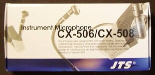 Micro Accordion Violin Sax JTS CX508W Pliers Gooseneck mini-XLR4 (For PS-500)