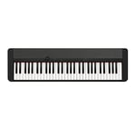 Casio CT-S1BK CASIOTONE Piano-Keyboard avec 61 touches à frappe dynamique, noir