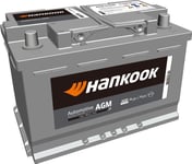 Hankook 12V 70Ah/760A Start&Amp Stop Agm-Batteri (P+ Standard) 277X174x190 B13 (Agm/Start)