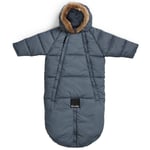 Elodie Baby Snuggle Suit / Footmuff / Pramsuit - 0-6 Months - Tender Blue