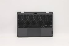 Lenovo Chromebook 500e 3 Keyboard Palmrest Top Cover US Black Grey 5M11C88952