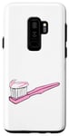 Galaxy S9+ Pink Toothbrush and Toothpaste Case