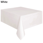 100ft Table Cover Desk Cloth Home Decoration White