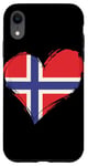 iPhone XR Norway flag in heart Norwegian Origin Pride Nordic Roots Case