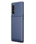 NOKOER Case for Oppo Find X2 Neo, TPU Flexible Material Ultra-thin Cover, Anti-Fingerprint Slim Fit Phone Case [Wear Resistant] [Slip-Resistant] - Navy Blue