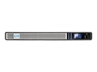 Eaton 5P 650Ir - Gen 2 - Ups (Kan Monteras I Rack) - Ac 200/208/220/230/240 V - 520 Watt - 650 Va - 1-Fas - 9 Ah - Rs-232, Usb - Utgångskontakter: 4 - 1U - 19" - Svart/Silver - Med Network Card-Ms