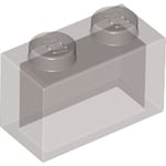 Brick 1 x 2 with o Pin (Transparent Black)