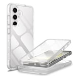 Mobique Samsung Galaxy S25 Plus Mobilskal Full Protection, Genomskinlig