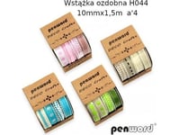 Penword Dekorationsband Penword H044 10Mm X 1, 5M 4St Penword