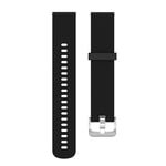 Beilaishi 22mm Texture Silicone Wrist Strap Watch Band for Fossil Gen 5 Carlyle, Gen 5 Julianna, Gen 5 Garrett, Gen 5 Carlyle HR(Black) replacement watchbands (Color : Black)