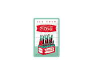 3D Metallskylt Coca Cola - 6-pack 20x30