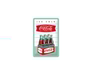 3D Metallskylt Coca Cola - 6-pack 20x30