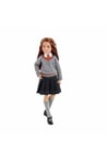 Harry Potter Poupée articulée Ginny Weasley de 24 cm en uniforme Gryffondor en tissu avec baguette magique, à collectionner, jouet enfant, FYM53
