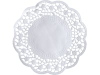 Tårtpapper Ø14 Cm Rund Stansad Vit,500 St/Pk