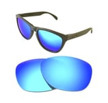 NEW POLARIZED CUSTOM ICE BLUE LENS FOR OAKLEY FROGSKINS MIX SUNGLASSES