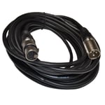 25ft 3-pin Cable Patch Cords XLR M to XLR F for Shure PG / SM Series Microphones