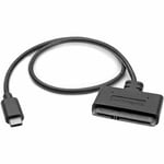 StarTech.com USB C to SATA Adapter - External Hard Drive Connector for 2.5'' SATA Drives - SATA SSD / HDD to USB C Cable (USB31CSAT3CB)
