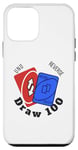 iPhone 12 mini Funny UNO Reverse Draw 100 Lover Cards Family Game Nights Case