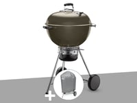 Barbecue à charbon Weber Master-Touch GBS C-5750 57 cm Smoke Grey avec housse