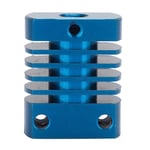 Heat Sink Aluminum Tube,3D Printer Heat Sink Aluminum Tube CR8 Blue Accessories for MK10 Extruder