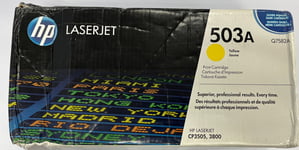 Genuine Q7582A 503A Yellow Toner Cartridge Laserjet CP3505 3800 ah11