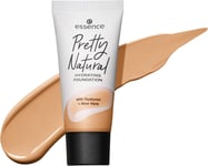 Essence Pretty Natural Hydrating Foundation Make up with Hyaluronic + Aloe Vera,