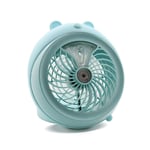 Humidifier fan mini spray electric fan cartoon USB charging desktop folding fan creative