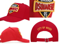 Dsquared2 Iconic City Of Wood Canada Baseballcap Cap Baseball Hat