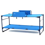 HI-GEAR Duo Portable Camping Bunk Bed with Steel Frame, Camping Equipment