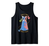 Disney Princess Sleeping Beauty 65th Anniversary Pink & Blue Tank Top