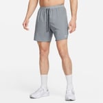 Nike Dri-FIT Stride 7 tum Brief-Lined Shorts, Storlek XXL, Grå - Perfekta korta byxor för löpning och träning