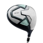 Wilson Golf Pro Staff SGI Driver MW 1, Golf Clubs for Women, Left Handed, Suitable for Beginners and Advanced, Graphite, Grey/Light Blue, WGD1515001
