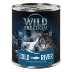 Ekonomipack: Wild Freedom Adult 12 x 800 g - Cold River - Pollock & Chicken