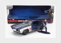 1:32 JADA Chevrolet Camaro Coupe 1973 With Winter Soldier Figure 253223021-33073