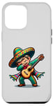 Coque pour iPhone 13 Pro Max Mariachi Costume Cinco de Mayo avec guitare pour enfant
