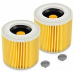 Lablanc - Lot de 2 filtres à cartouche pour WD3 Premium WD2 WD3 WD3P WD3 MV2 MV3 Filtre WD3 Filtre de rechange pour aspirateur Kärcher
