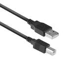 ACT AC3030 Câble d'imprimante USB universel type A mâle vers B mâle pour imprimante, scanner, appareil photo 1 m