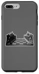 Coque pour iPhone 7 Plus/8 Plus Pièces de plateau de jeu d'échecs