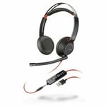 POLY Blackwire C5220 Stereo USB-A Computer Headset for Microsoft Lync 207576-01