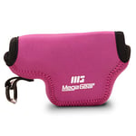 MegaGear MG1582 Ultra Light Neoprene Camera Case compatible with Leica D-Lux 7, D-Lux (Typ 109) - Hot Pink