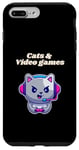 Coque pour iPhone 7 Plus/8 Plus Chemises de chat pour homme/femme - Chemises amusantes pour chat papa/maman