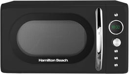 Hamilton Beach HB70H20B Black 20Ltr 700 Watt Retro Microwave