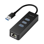 Logilink USB 3.0 (Type A) to Gigabit Network Adapter (RJ45) and 3x USB 3.0 (Type A) Hub