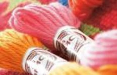 1 X Dmc Soft Cotton Thread- Dmcart89 - 2156- Orange